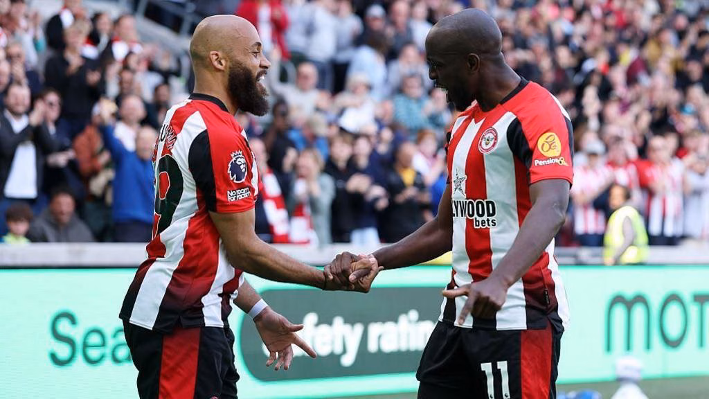 Brentford attacking duo, Mbeumo and Wissa