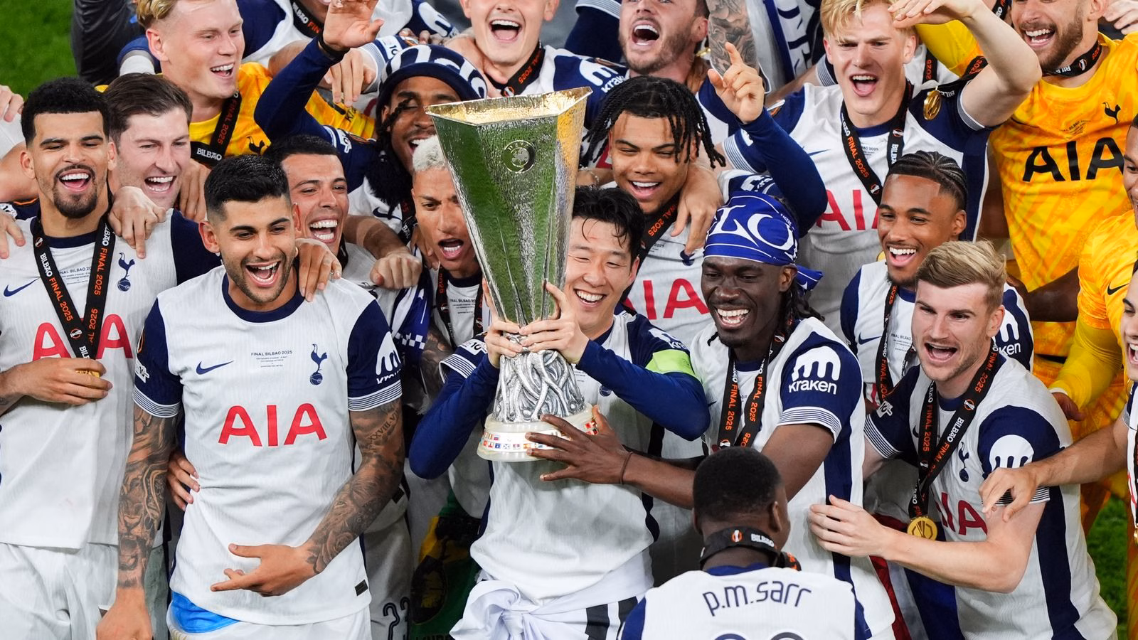 Tottenham Hotspur win the Europa League