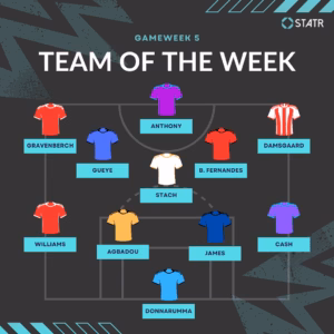 Team of the Week GW 5